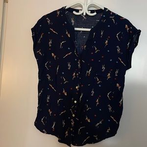 EDC Summer swimming-themed top